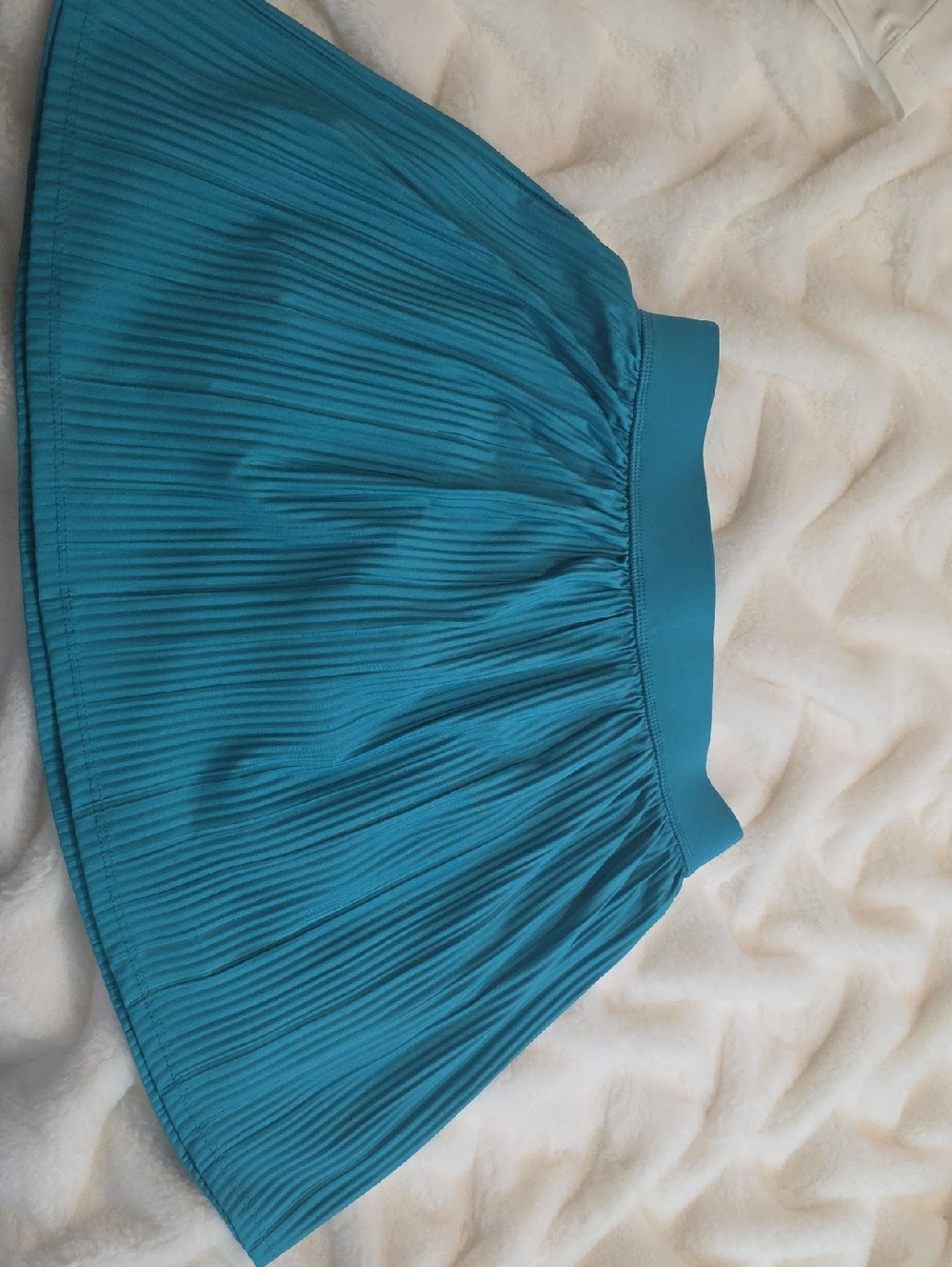 90 Degree By Reflex Teal Pleated Girls Skirt